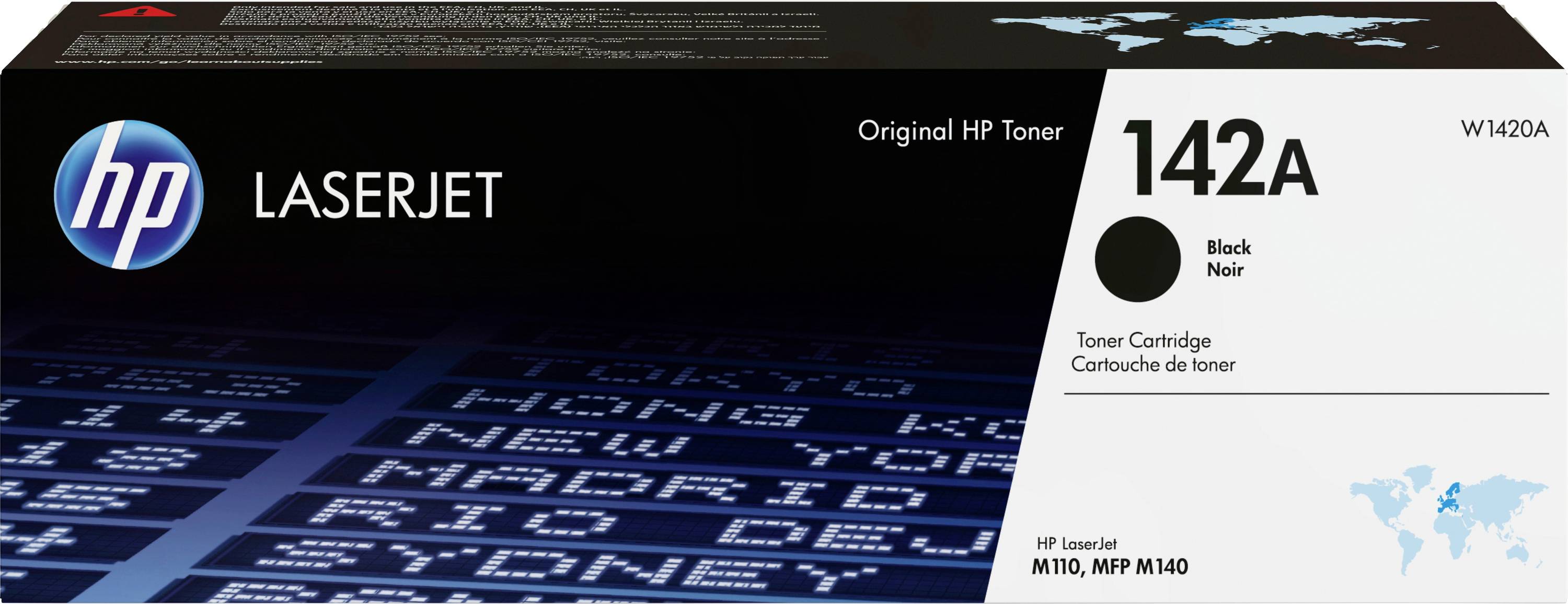 HP 142A - Schwarz - original - LaserJet - Tonerpatrone (W1420A)