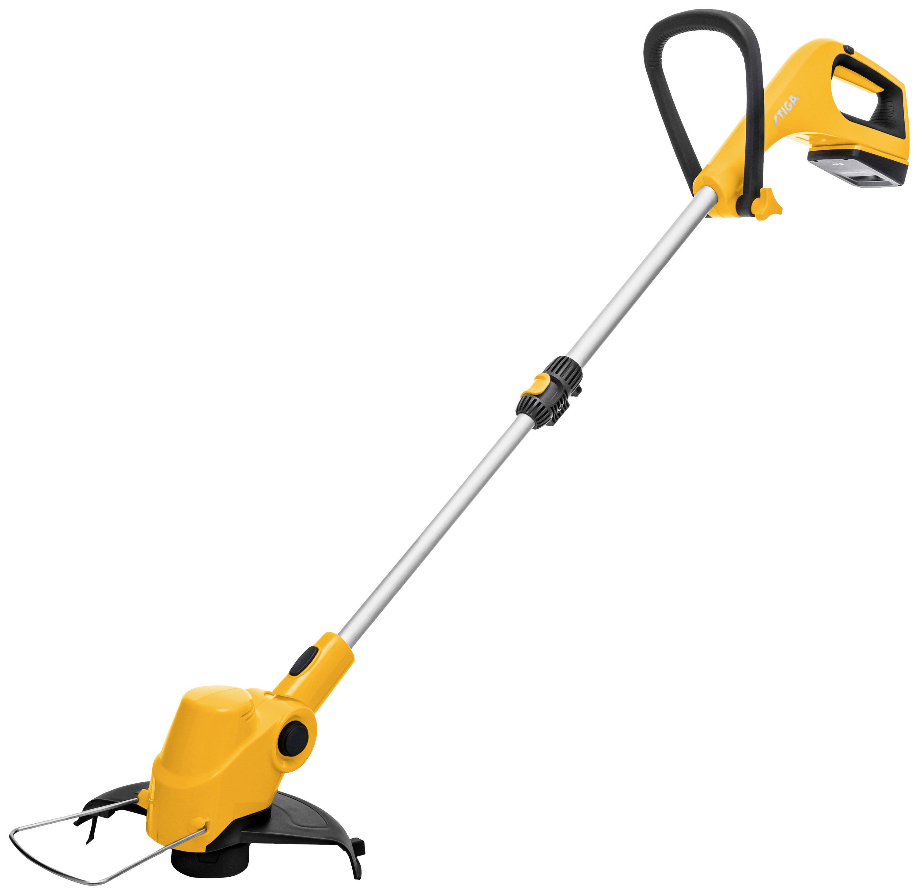 STIGA GT 100e Akku Rasentrimmer Softgriff, inkl. Akku, inkl. Ladegerät 20V 2Ah Schnittbreite (max.): 25cm