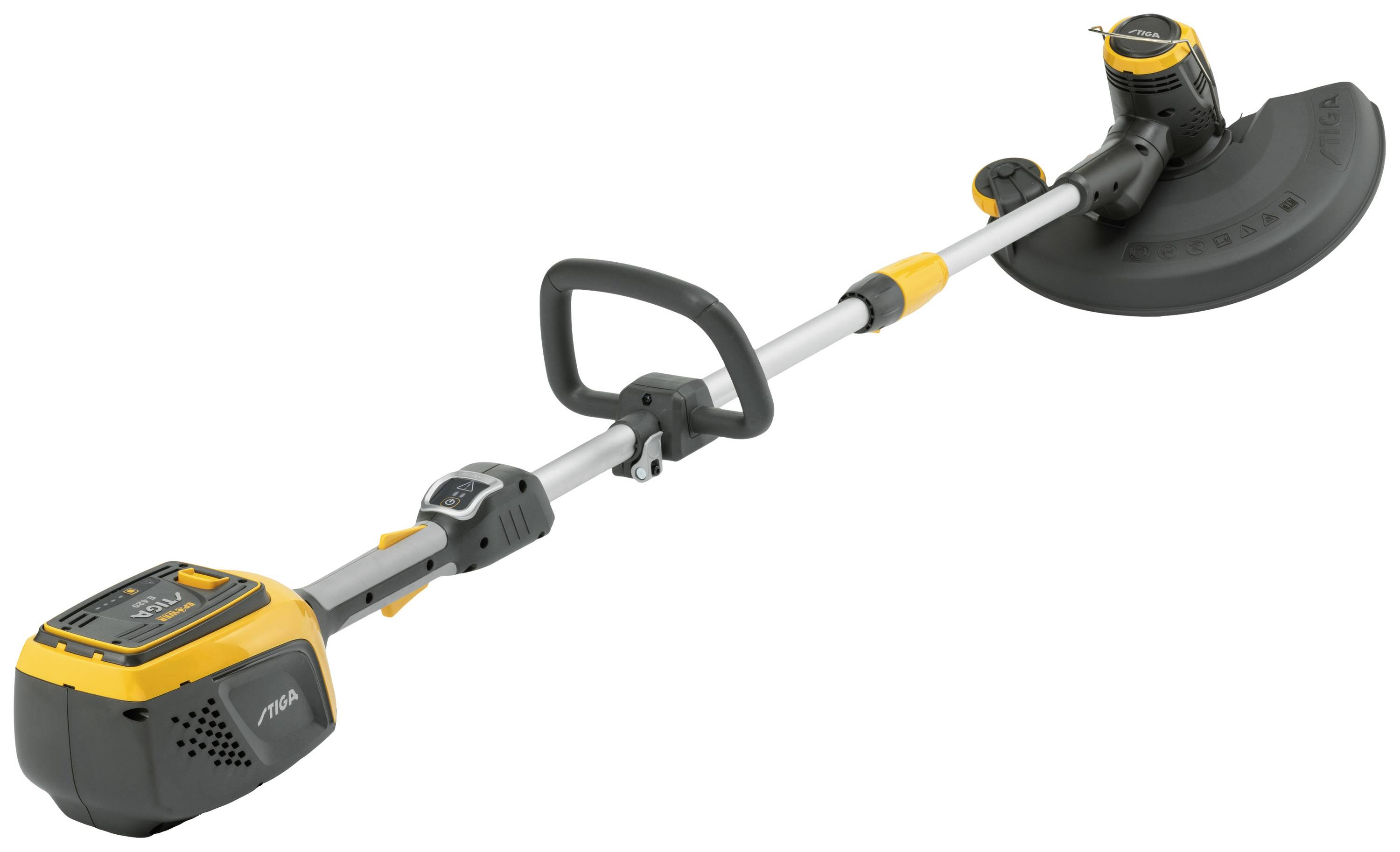 STIGA GT 500e Akku Rasentrimmer Höhenverstellbarer Griff, ohne Akku, ohne Ladegerät 48V 2Ah Schnittbreite (max.): 30cm