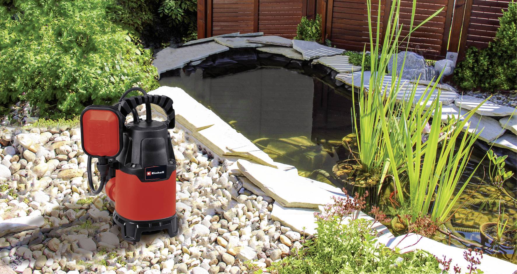 Einhell 4181530 GC-DP 3325 Schmutzwasser-Tauchpumpe 9500 l/h 6m