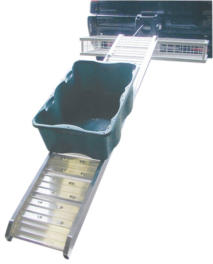 Berger &amp; Schröter 39286 Alurampe Verladerampe klappbar Rangierhilfe 200kg Aluminium 7.5cm x 180cm x 30cm