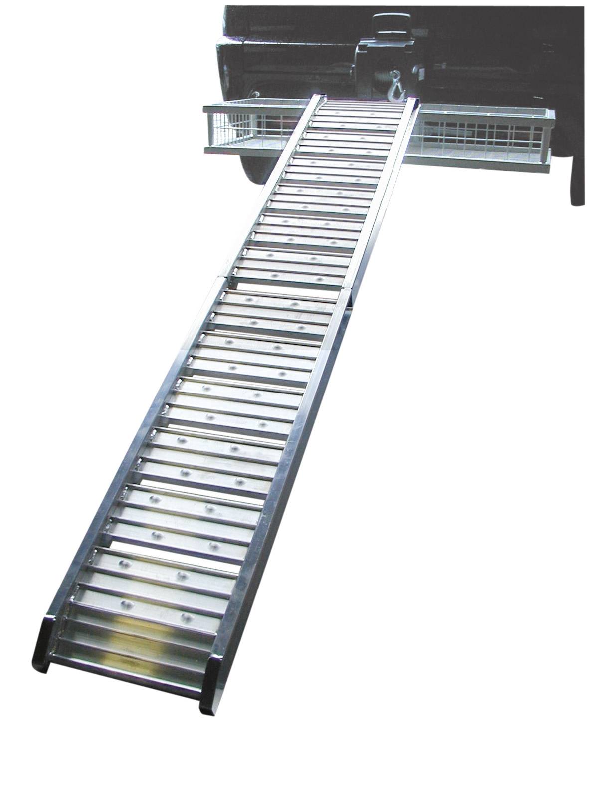 Berger &amp; Schröter 39286 Alurampe Verladerampe klappbar Rangierhilfe 200kg Aluminium 7.5cm x 180cm x 30cm