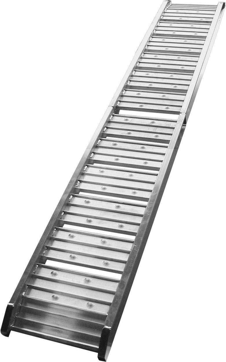 Berger & Schröter 39286 Alurampe Verladerampe klappbar Rangierhilfe 200kg Aluminium 7.5cm x 180cm x 30cm