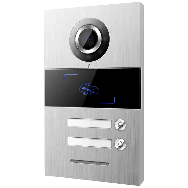 HHG Villa 2 AS Video-Türsprechanlage Außeneinheit Aluminium (gebürstet) HHG Villa 2 AS Video-Türsprechanlage Außeneinheit Aluminium (gebürstet)