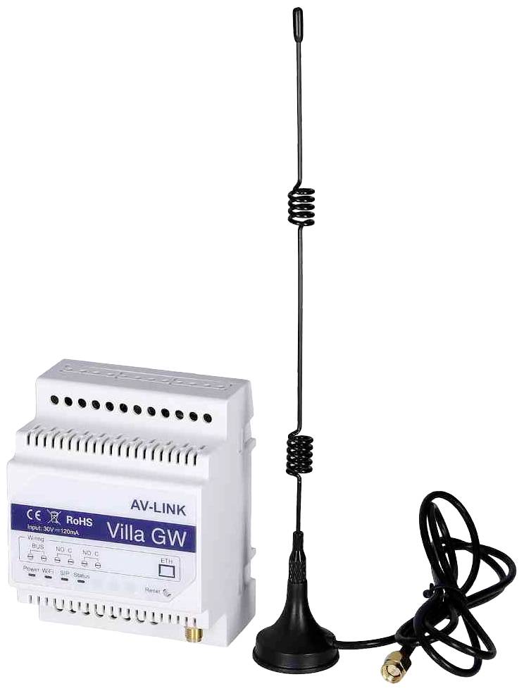 HHG Villa GW Türsprechanlagen-Zubehör WLAN Gateway Weiß