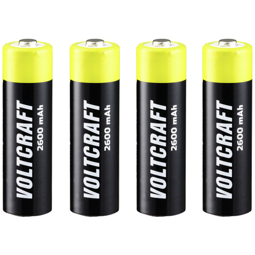 VOLTCRAFT Endurance Pile rechargeable LR6 (AA) NiMH 2600 mAh 1.2 V 4 pc(s)