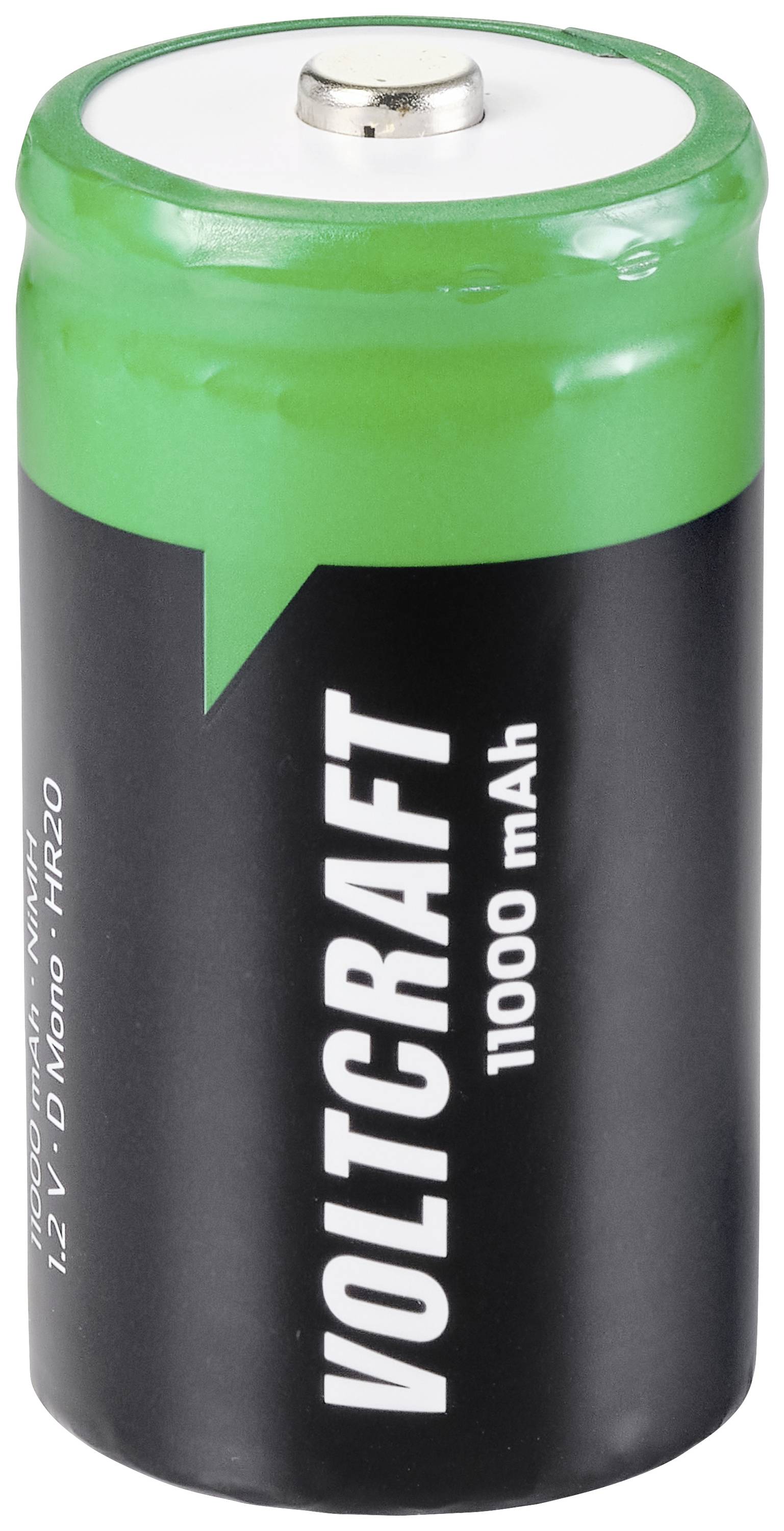 VOLTCRAFT HR20 Mono (D)-Akku NiMH 11000 mAh 1.2V 2St.