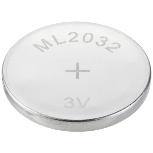 VOLTCRAFT Knopfzellen-Akku ML 2032 Lithium 65 mAh 3V 1St.