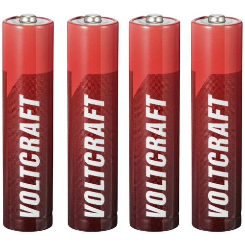 VOLTCRAFT Industrial LR03 Micro (AAA)-Batterie Alkali-Mangan 1350 mAh 1.5 V 4 St.