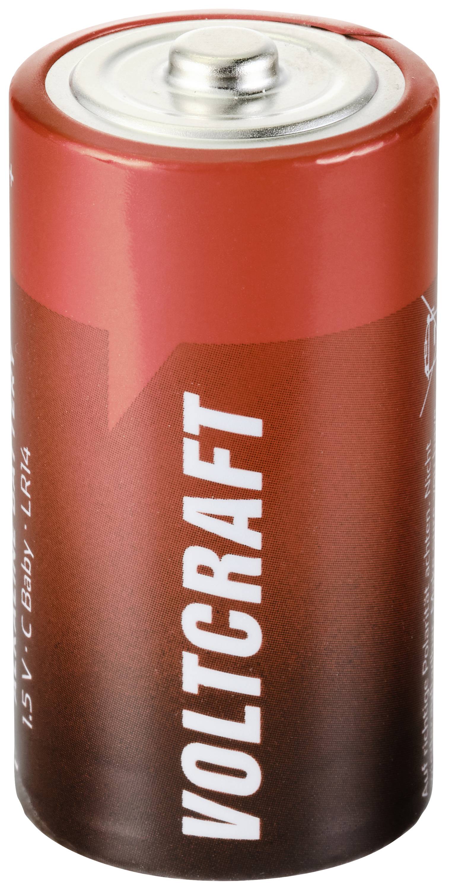 VOLTCRAFT Industrial LR14 Baby (C)-Batterie Alkali-Mangan 7500 mAh 1.5V 2St.