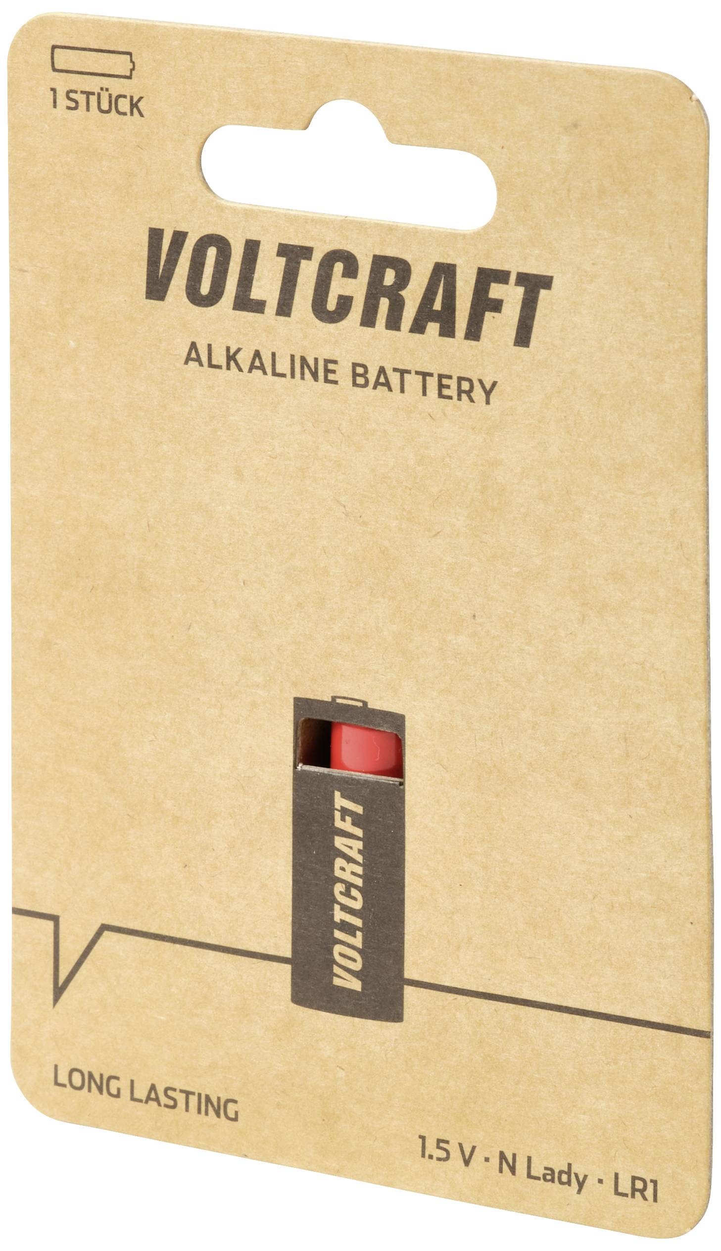 VOLTCRAFT LR1 Lady (N)-Batterie Alkali-Mangan 880 mAh 1.5V
