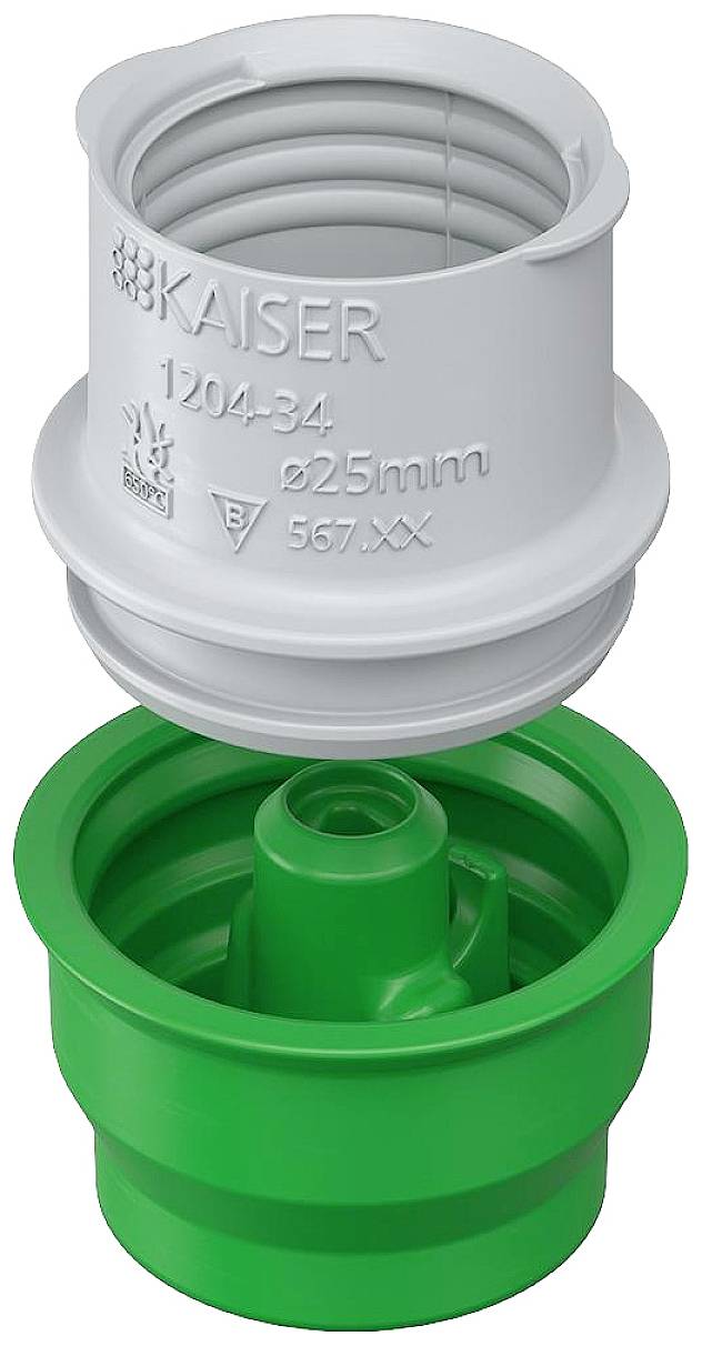 Kaiser Elektro 1204-34 End- und Übergangstülle (Ø x H) 35 mm x 36 mm 25 St.