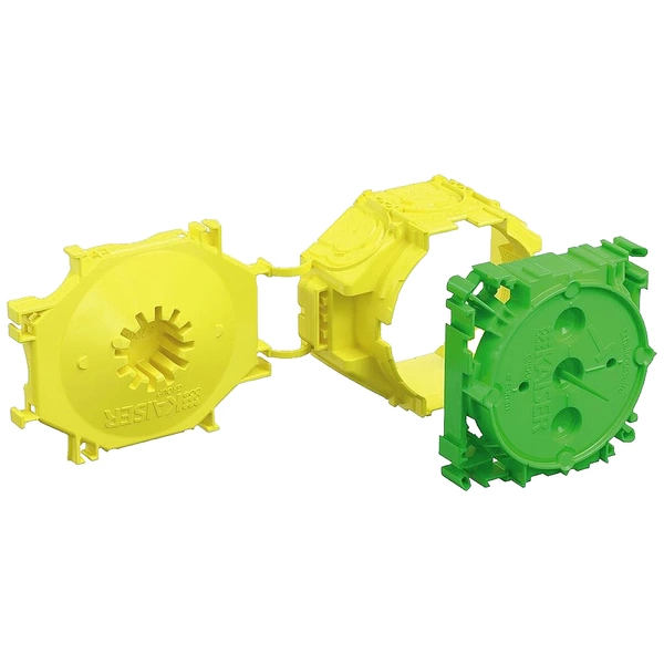 Kaiser Elektro 1255-01 Gerätedose halogenfrei (L x B) 94mm x 75mm 20St. Kaiser Elektro 1255-01 Gerätedose halogenfrei (L x B) 94mm x 75mm 20St.