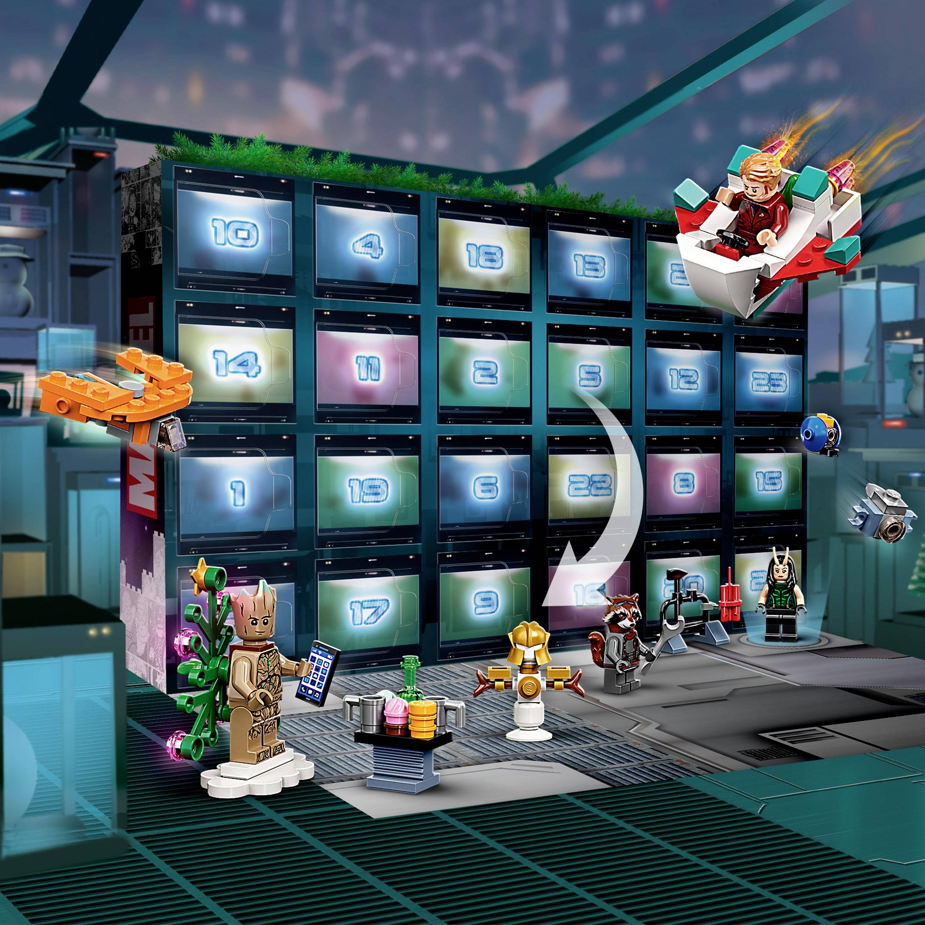 76231 LEGO® MARVEL SUPER HEROES Adventskalender