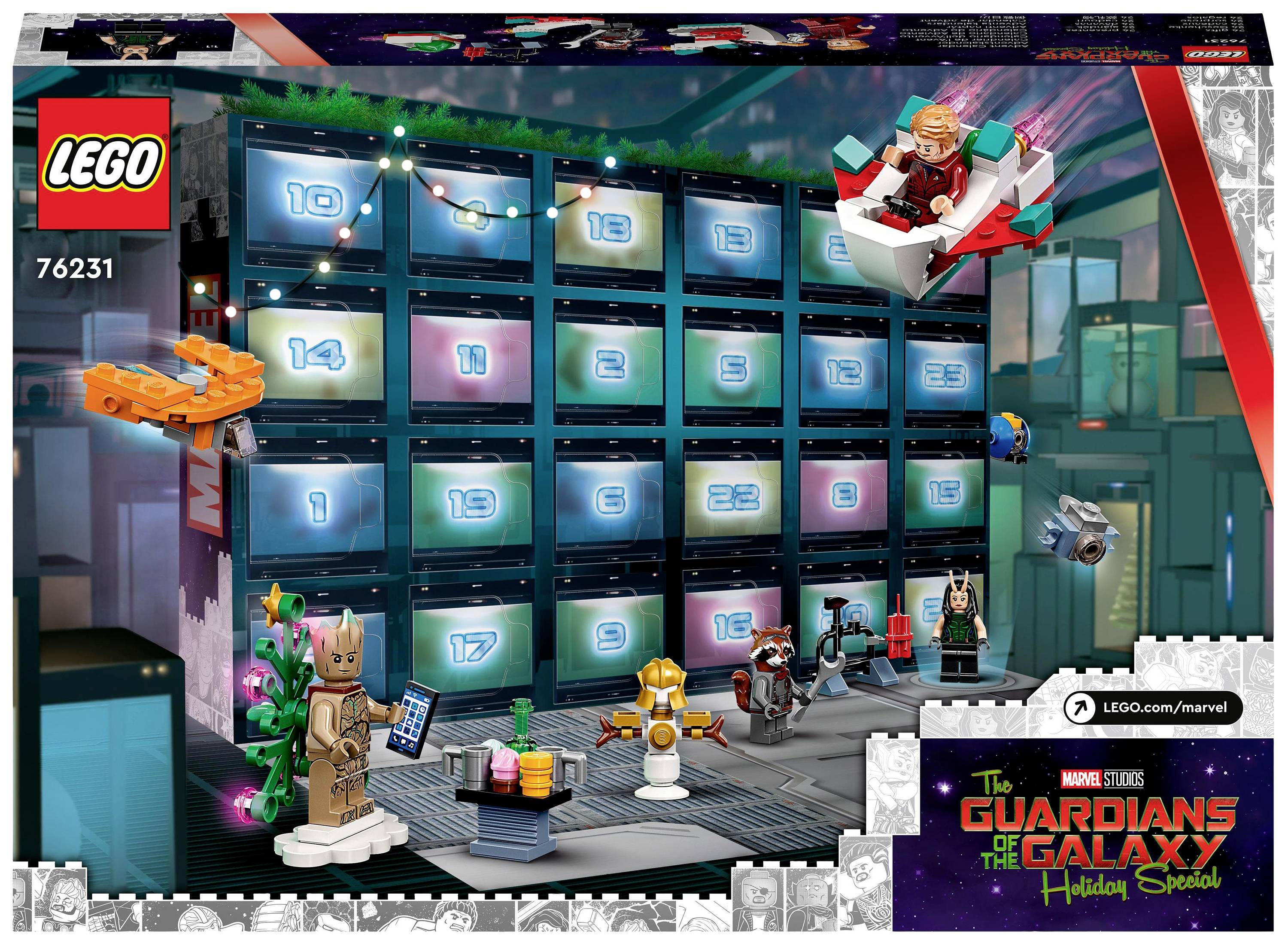 76231 LEGO® MARVEL SUPER HEROES Adventskalender