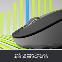 Logitech Signature M650L Maus Funk, Bluetooth® Rechtshänder Größe: L Optisch Graphite 5 Tasten 4000 dpi Logitech Signature M650L Maus Funk, Bluetooth® Rechtshänder Größe: L Optisch Graphite 5 Tasten 4000 dpi
