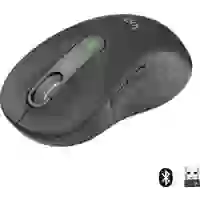 Logitech Signature M650L Maus Funk, Bluetooth® Rechtshänder Größe: L Optisch Graphite 5 Tasten 4000 dpi Logitech Signature M650L Maus Funk, Bluetooth® Rechtshänder Größe: L Optisch Graphite 5 Tasten 4000 dpi
