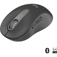 Logitech Signature M650 Maus Funk, Bluetooth® Rechtshänder Größe: M Optisch Graphite 5 Tasten 4000 dpi Logitech Signature M650 Maus Funk, Bluetooth® Rechtshänder Größe: M Optisch Graphite 5 Tasten 4000 dpi
