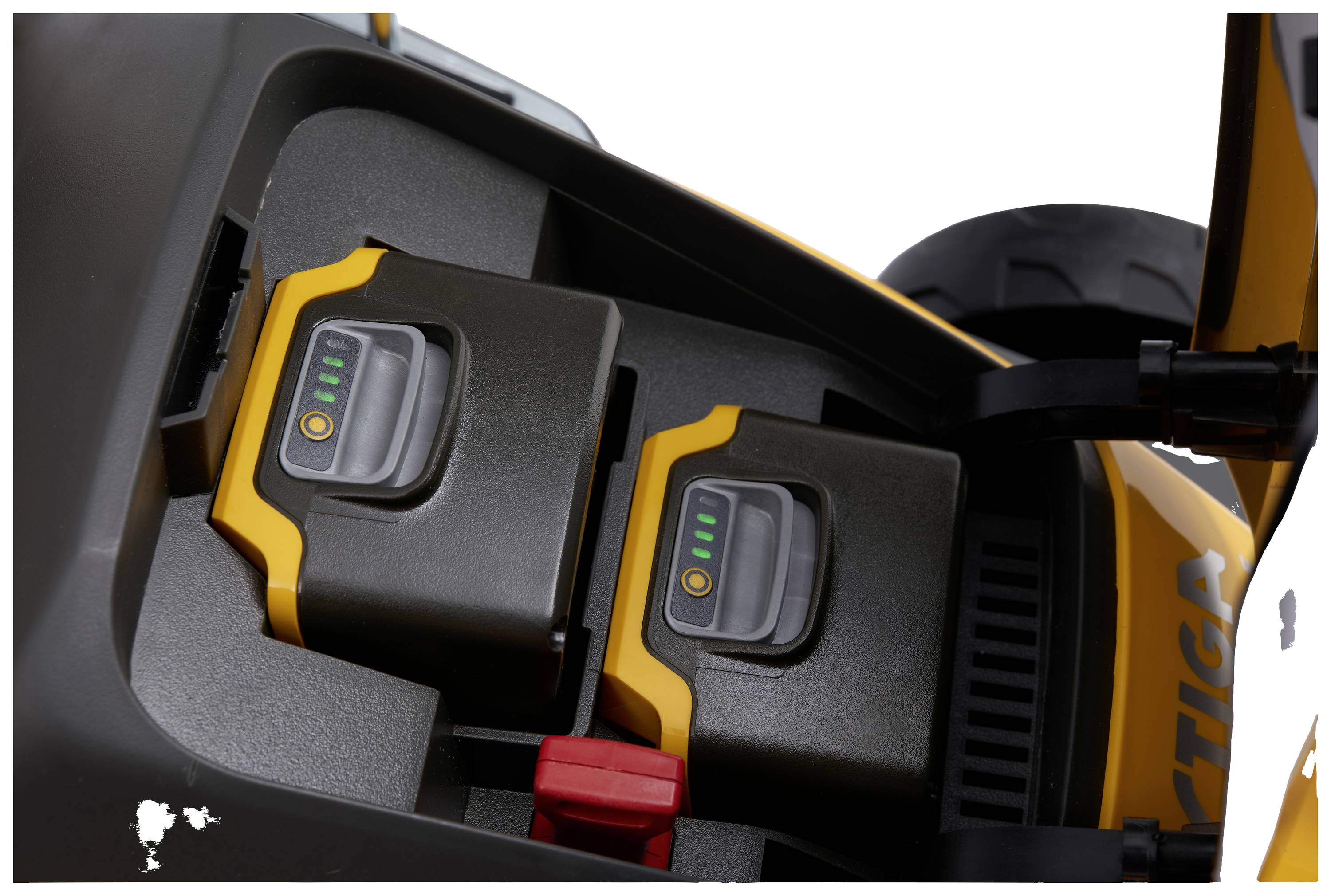 STIGA Collector 140e Akku Akku-Rasenmäher Höhenverstellbarer Griff mit Klappfunktion, inkl. Akku, inkl. Ladegerät 20V