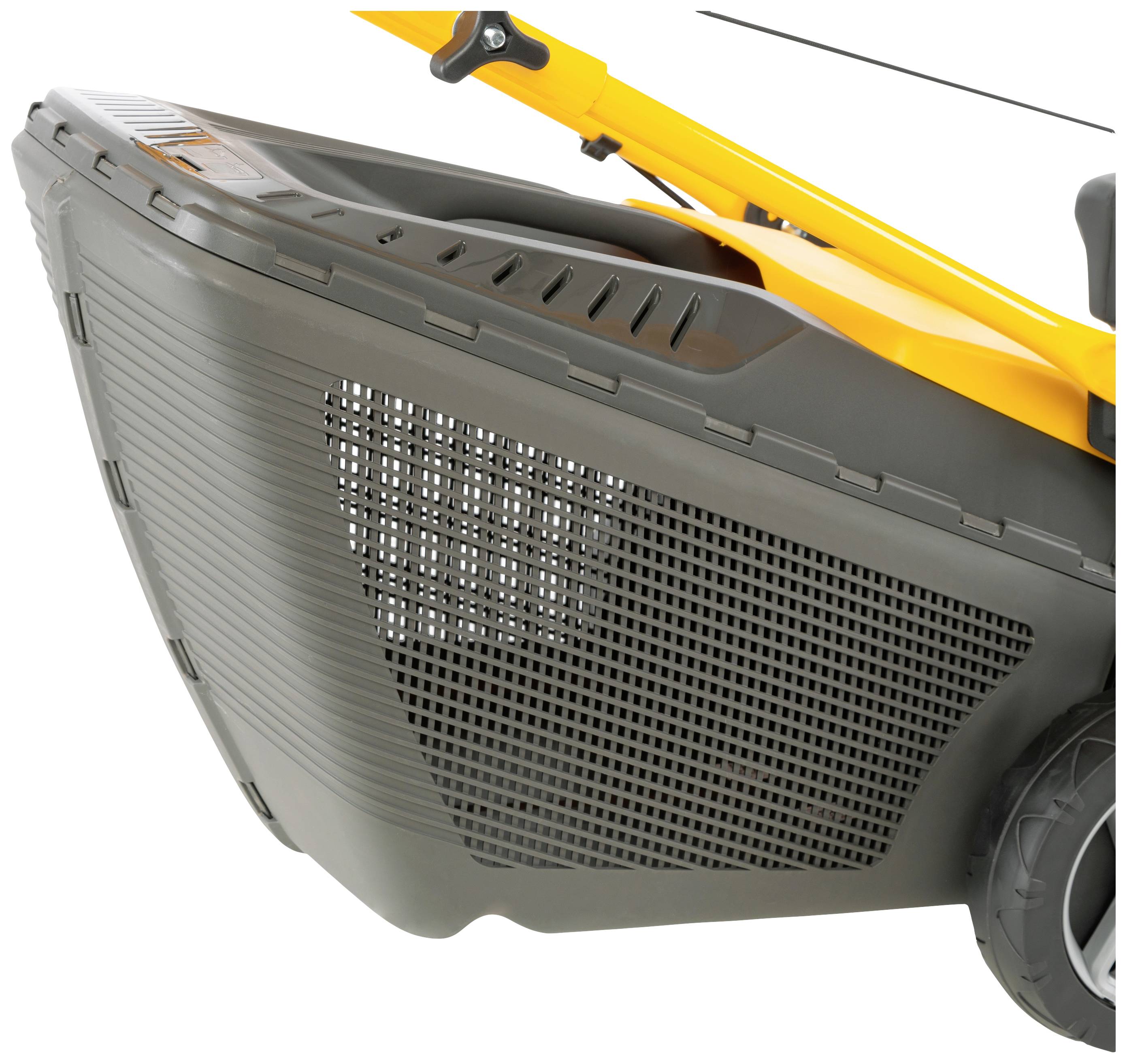 STIGA Collector 43 Benzin Rasenmäher Höhenverstellbarer Griff mit Klappfunktion 1.9kW / 2.6 PS Schnittbreite (max.) 41cm Geeignet