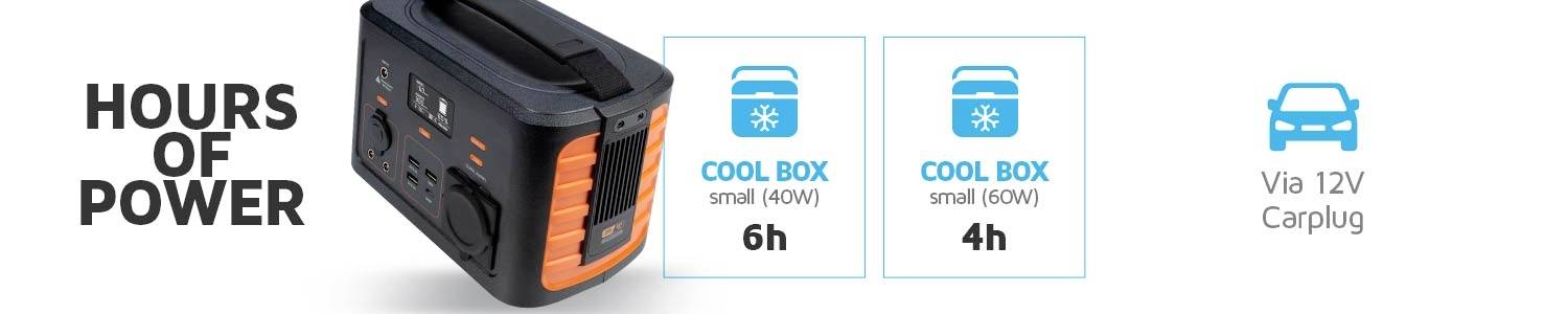 Xtorm by A-Solar XP300U Powerstation 78 Ah Li-Ion Schwarz mit Laderegler