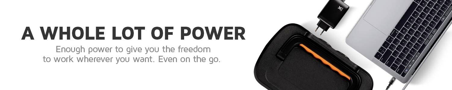 Xtorm by A-Solar XP300U Powerstation 78 Ah Li-Ion Schwarz mit Laderegler