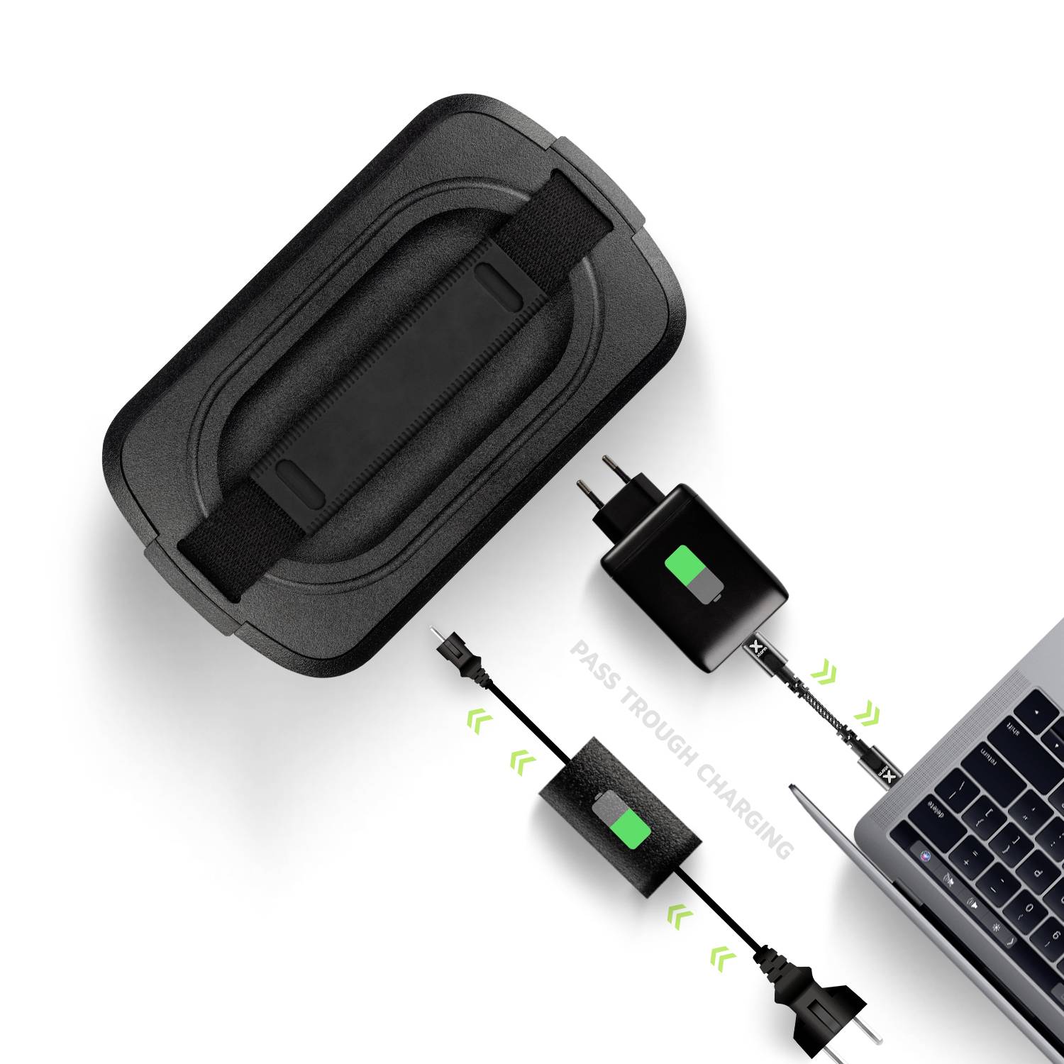 Xtorm by A-Solar XP300U Powerstation 78 Ah Li-Ion Schwarz mit Laderegler