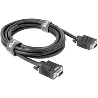 Club3D VGA Anschlusskabel VGA 15pol. Stecker, VGA 15pol. Stecker 3.00m Schwarz CAC-1703schraubbar, vergoldete Steckkontakte Club3D VGA Anschlusskabel VGA 15pol. Stecker, VGA 15pol. Stecker 3.00m Schwarz CAC-1703schraubbar, vergoldete Steckkontakte