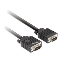 Club3D VGA Anschlusskabel VGA 15pol. Stecker, VGA 15pol. Stecker 3.00m Schwarz CAC-1703schraubbar, vergoldete Steckkontakte Club3D VGA Anschlusskabel VGA 15pol. Stecker, VGA 15pol. Stecker 3.00m Schwarz CAC-1703schraubbar, vergoldete Steckkontakte