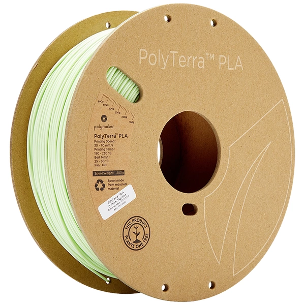 Polymaker 70869 PolyTerra PLA Filament PLA geringerer Kunststoffgehalt 1.75 mm 1000 g Mint 1 St. Polymaker 70869 PolyTerra PLA Filament PLA geringerer Kunststoffgehalt 1.75 mm 1000 g Mint 1 St.