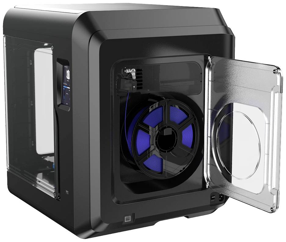 Flashforge 3D Drucker FlashForge Adventurer 4 3D Drucker beheizbares Druckbett, flexibles Metallbett, inkl. Filament, inkl. Gehäuse, inkl. Software