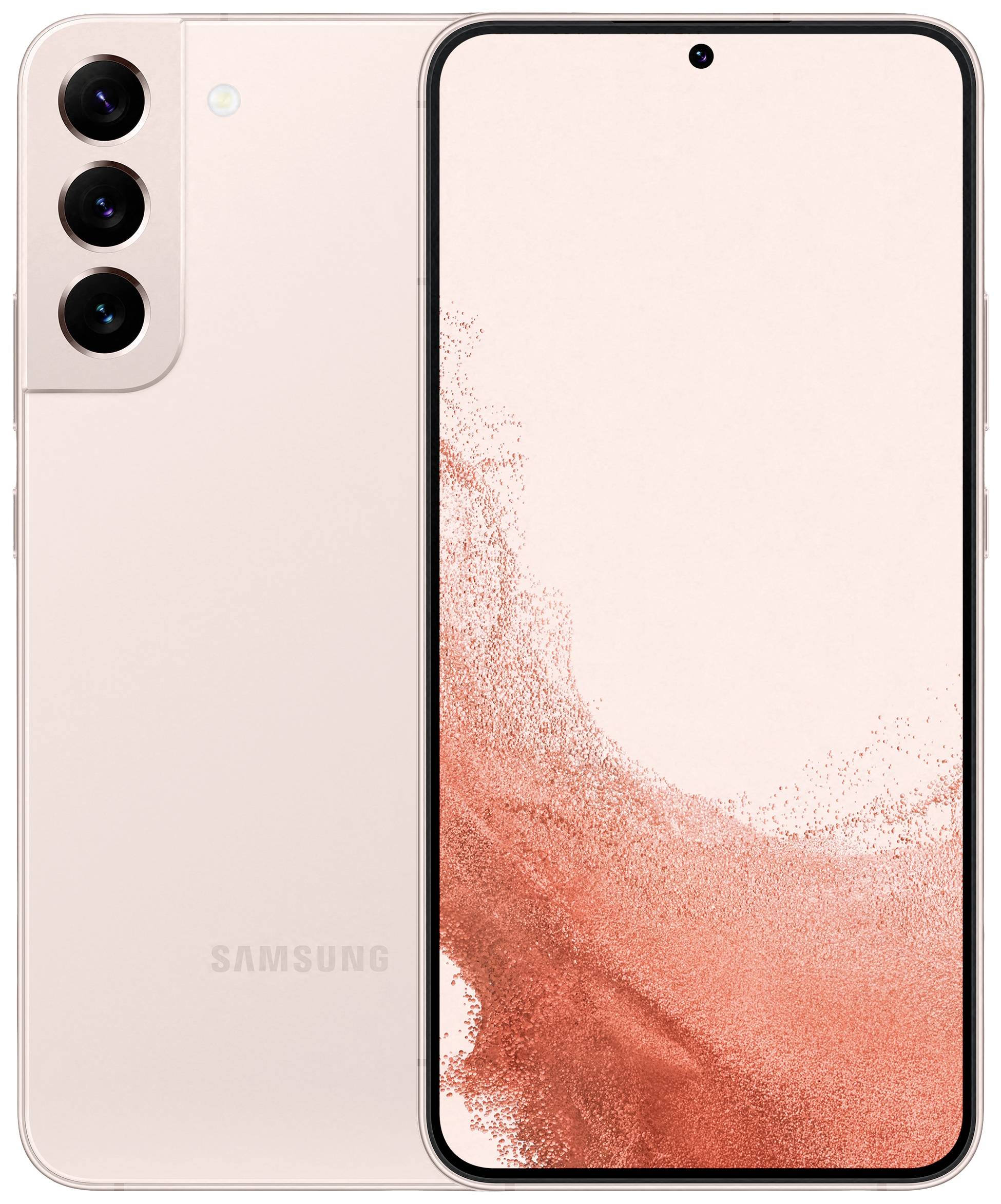 Samsung Galaxy S22 128 GB Pink, Gold 15.5 cm (6.1 Zoll) Smartphone