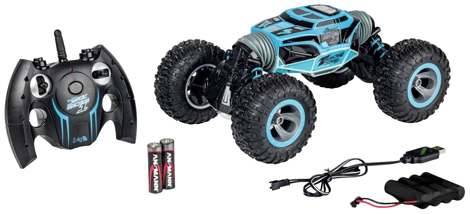 Carson RC Sport 404230 My First Magic Machine 1:10 RC Einsteiger Modellauto Elektro Monstertruck in
