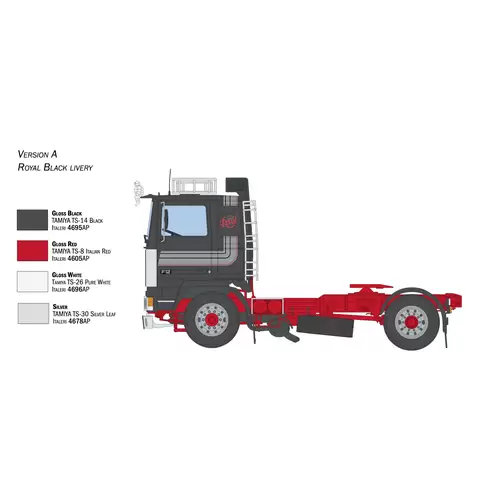 Italeri 3957 Volvo F-12 Intercooler Low Roof Truckmodell Bausatz 1:24 Italeri 3957 Volvo F-12 Intercooler Low Roof Truckmodell Bausatz 1:24