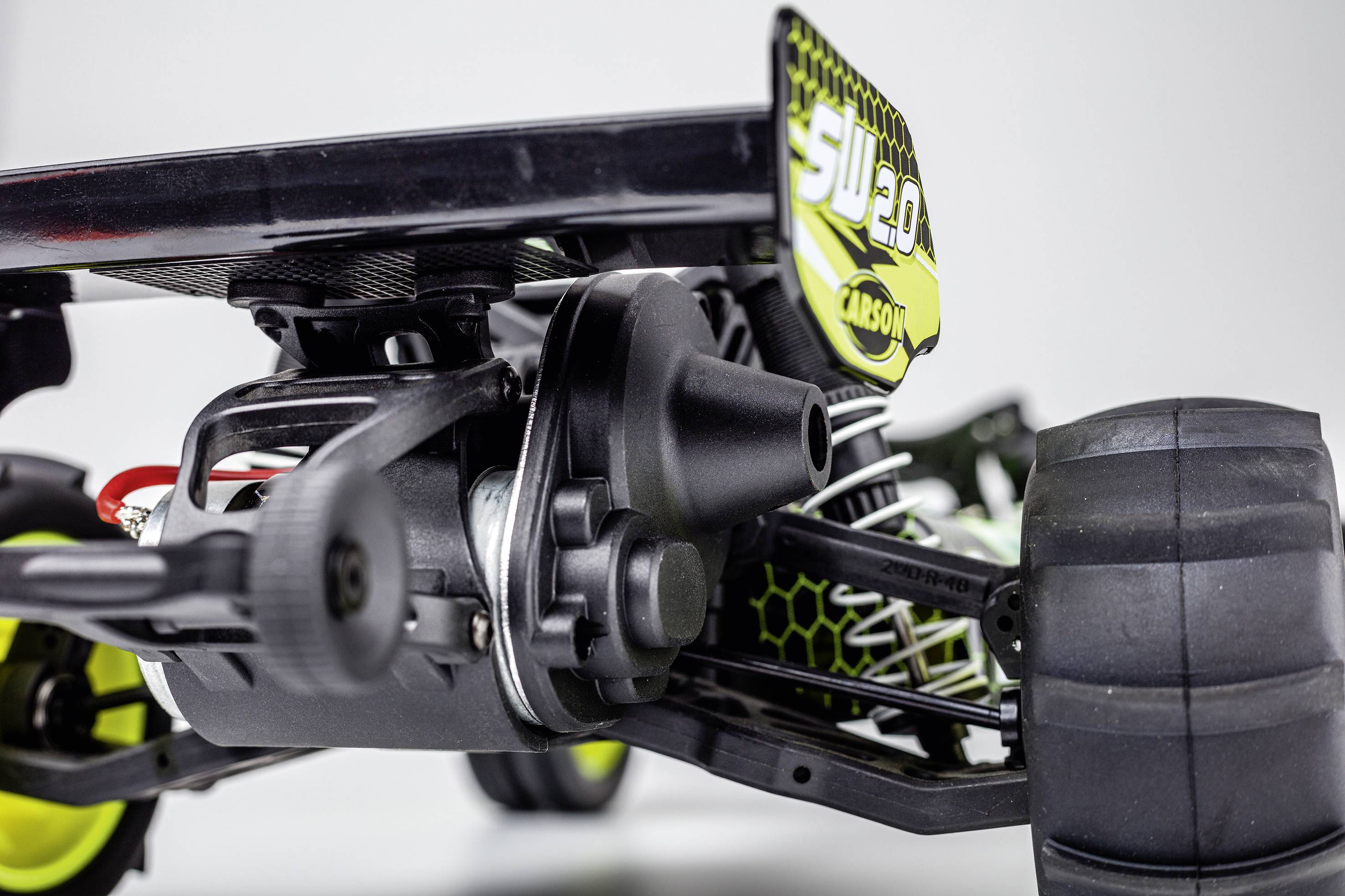 Carson RC Sport Stunt Warrior 2.0 Brushless 1:10 RC Modellauto Elektro Buggy Heckantrieb (2WD) RtR 2,4GHz