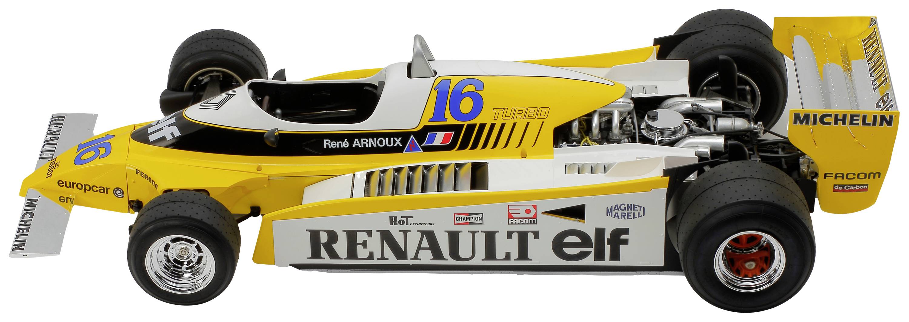 Tamiya 12033 Renault RE-20 Automodell Bausatz 1:12