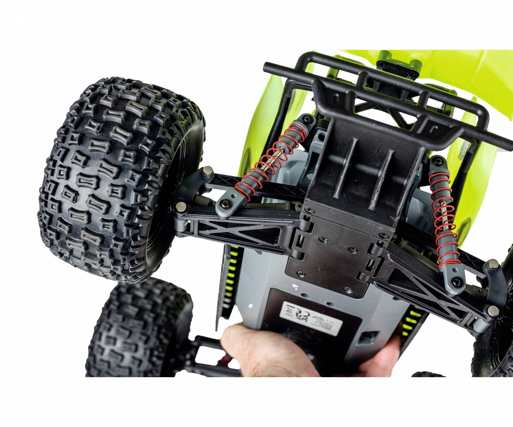 Carson RC Sport Cage Devil XL Gelb Brushed 1:10 RC Modellauto Elektro Buggy RtR 2,4GHz