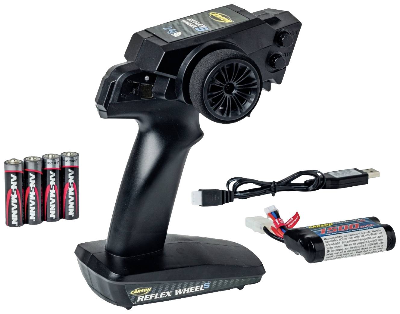 Carson RC Sport Cage Devil XL Gelb Brushed 1:10 RC Modellauto Elektro Buggy RtR 2,4GHz