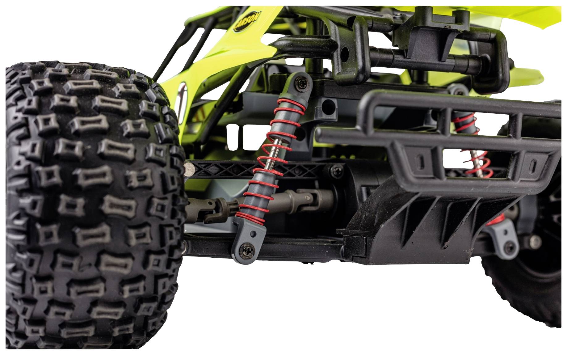 Carson RC Sport Cage Devil XL Gelb Brushed 1:10 RC Modellauto Elektro Buggy RtR 2,4GHz