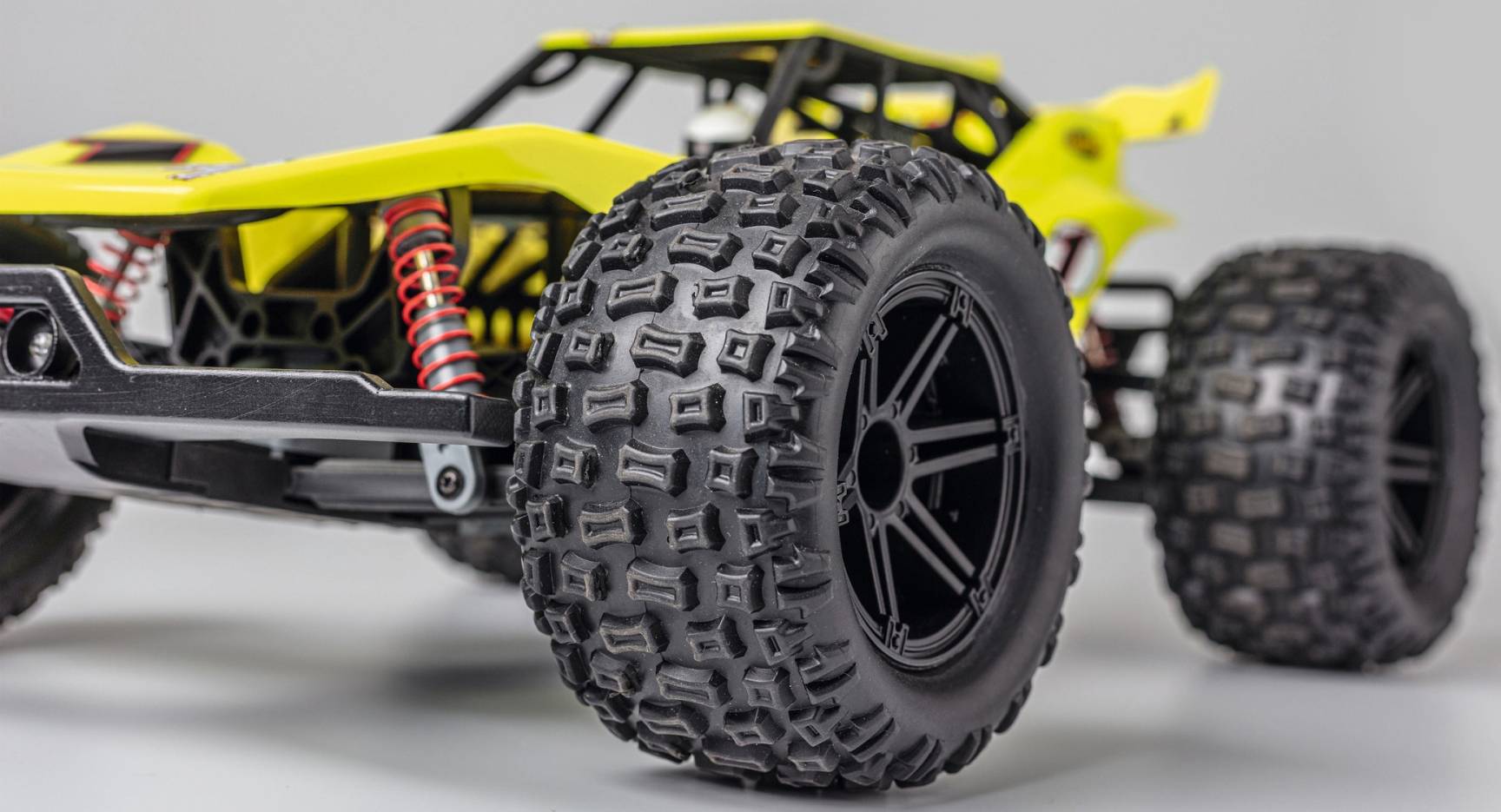 Carson RC Sport Cage Devil XL Gelb Brushed 1:10 RC Modellauto Elektro Buggy RtR 2,4GHz