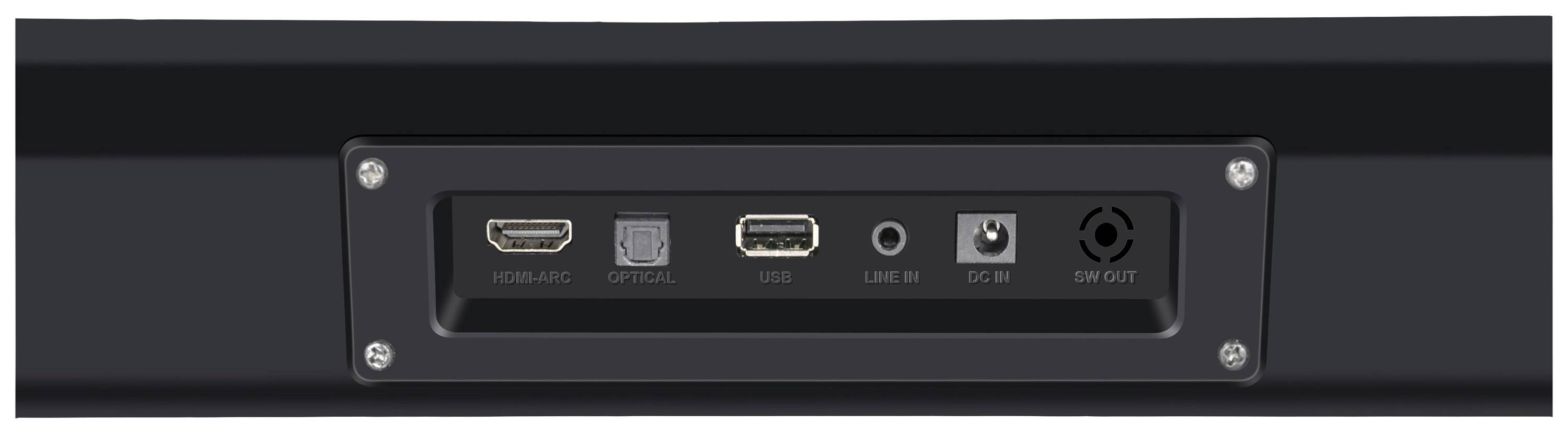 Denver DSB-4020 Soundbar Schwarz Bluetooth®, USB, Wandbefestigung