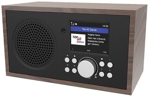 Denver IR-135B Internet Tischradio Internet Bluetooth®, DLNA, Internetradio, WLAN Weckfunktion, wie
