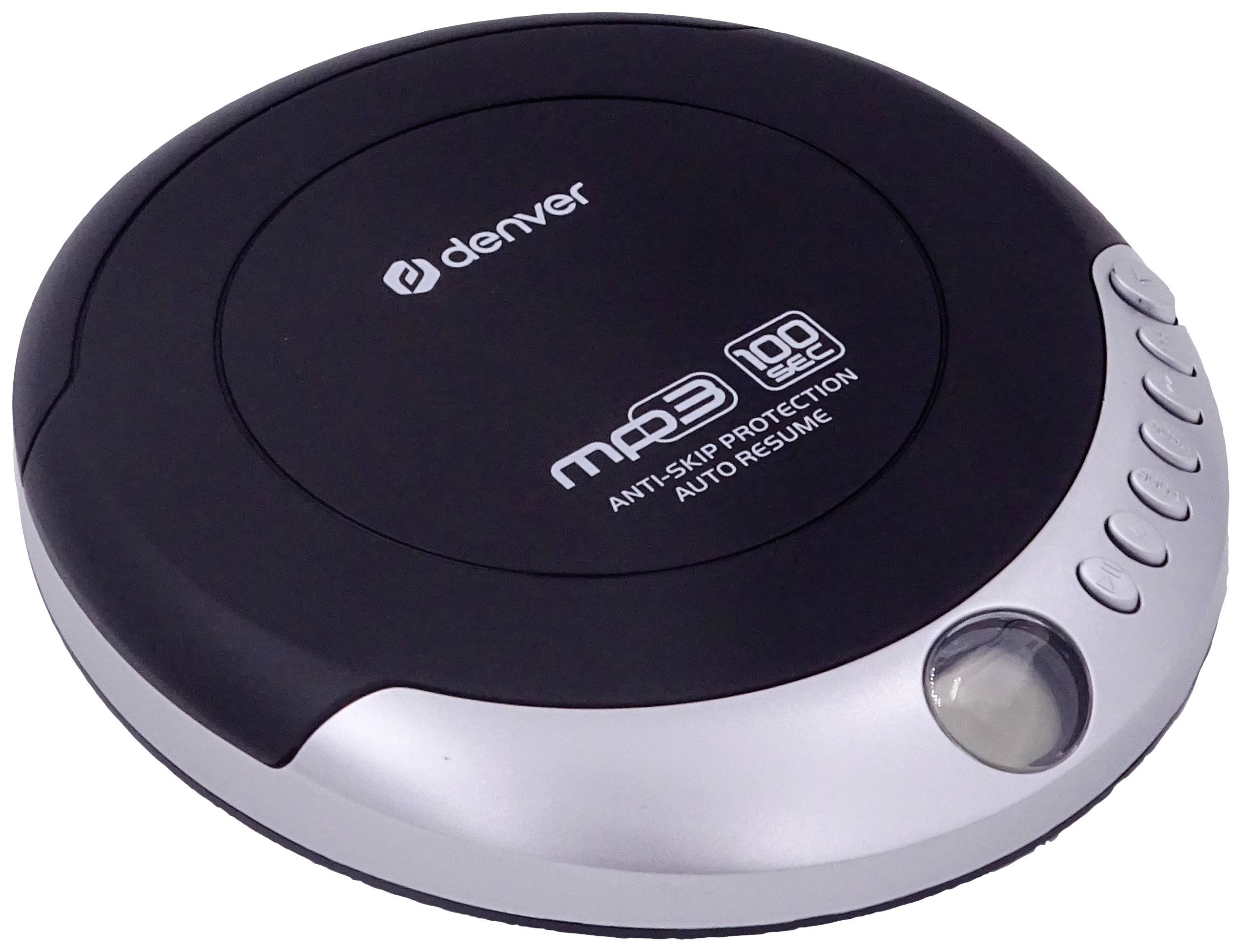 Denver DMP-391 Tragbarer CD-Player CD, CD-R, CD-RW, MP3 Schwarz