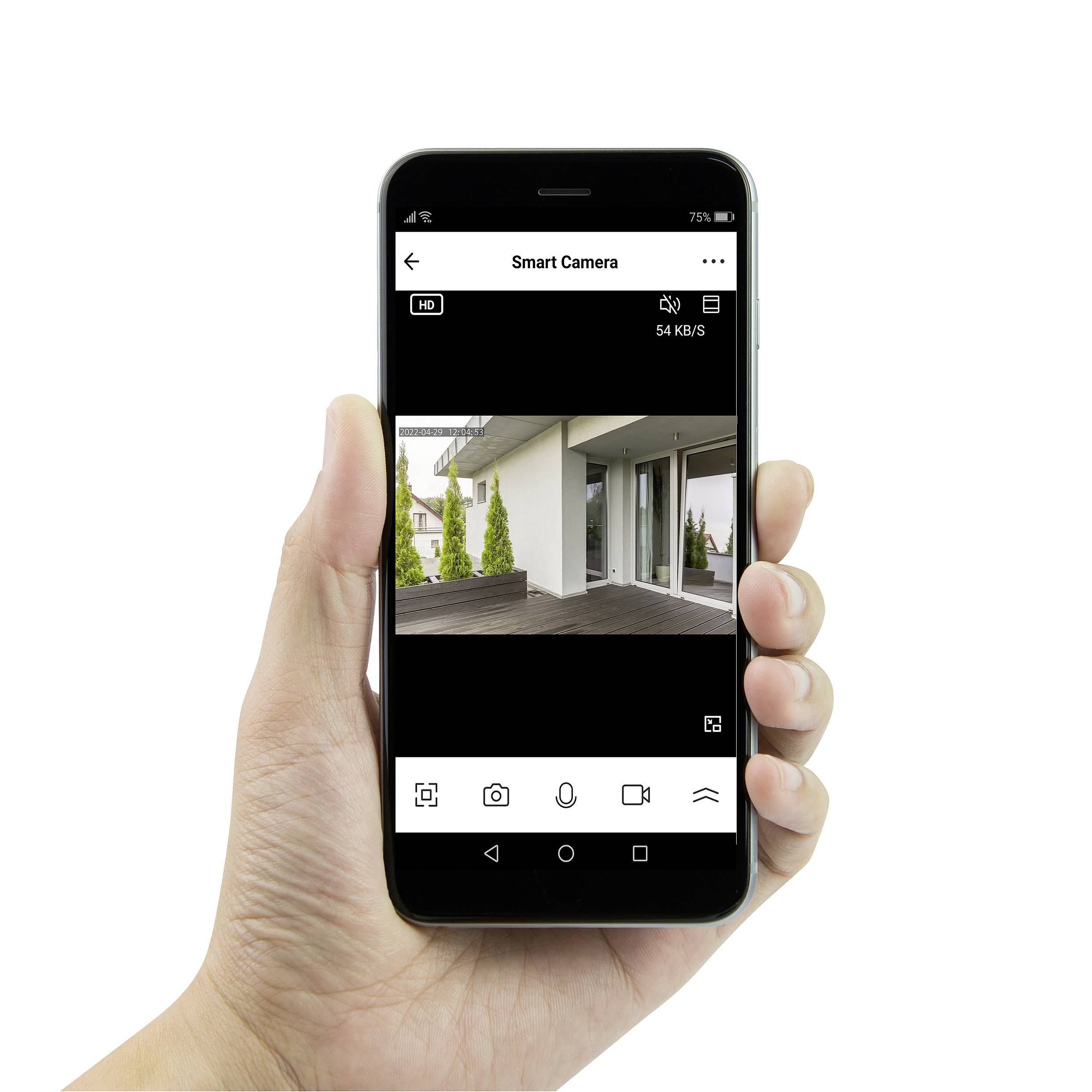 Sygonix SY-5088348 WLAN IP Überwachungskamera 1920 x 1080 Pixel