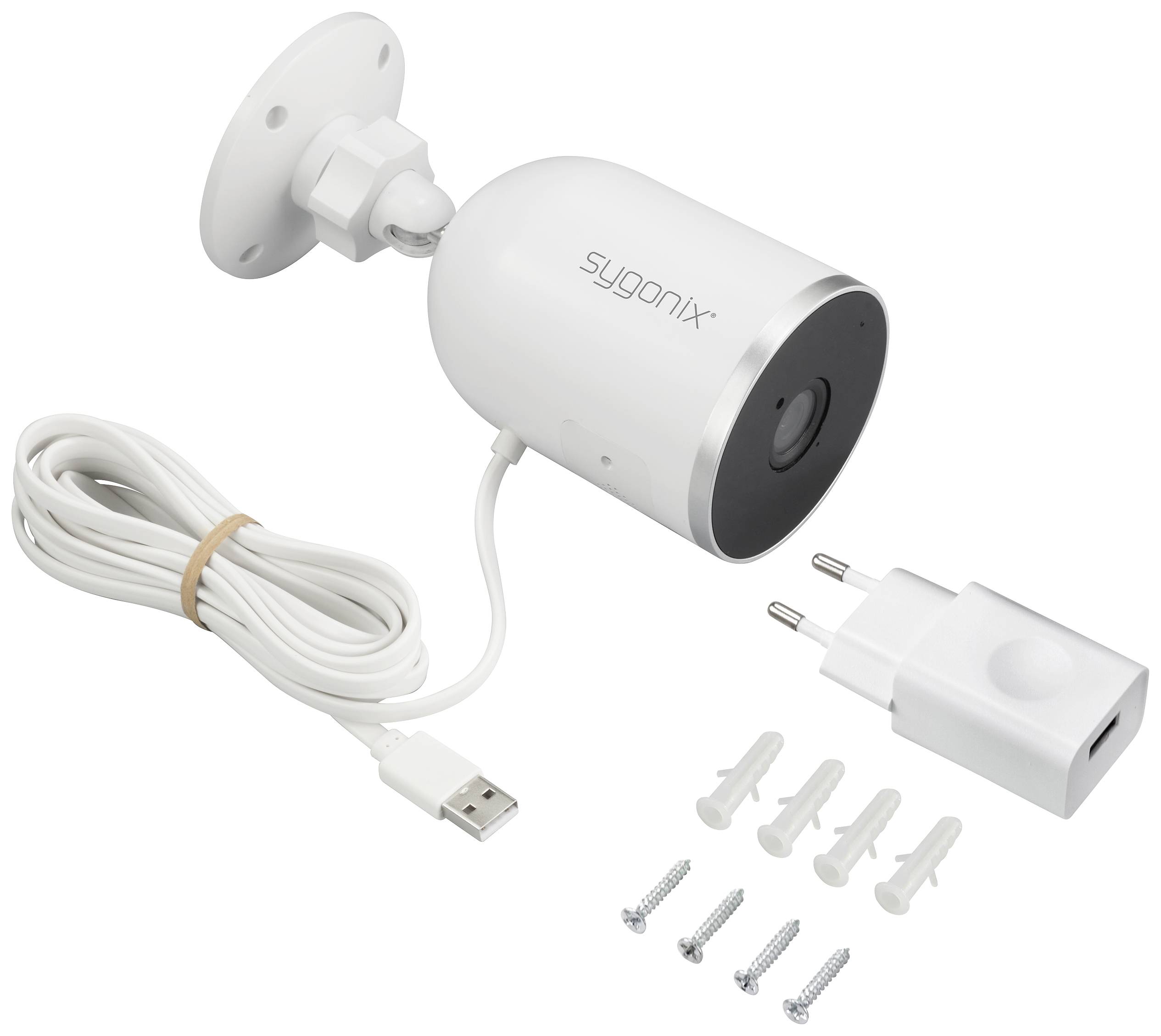 Sygonix SY-5088348 WLAN IP Überwachungskamera 1920 x 1080 Pixel
