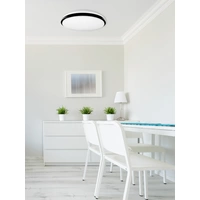 Müller-Licht 21000071 Taro Round 40 LED-Deckenleuchte 24W Weiß, Schwarz Müller-Licht 21000071 Taro Round 40 LED-Deckenleuchte 24W Weiß, Schwarz