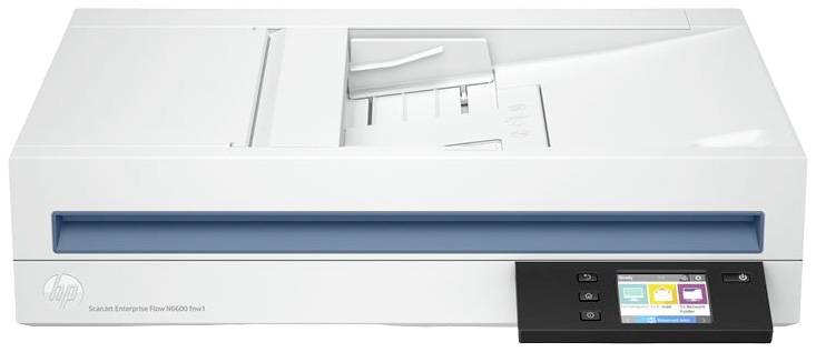 HP ScanJet Flow Enterprise N6600 fnw1 Dokumentenscanner 216 x 5362 mm 600 x 600 dpi 50 Seiten/min USB 3.0, Gigabit-LAN (1 Gbit/s), WLAN