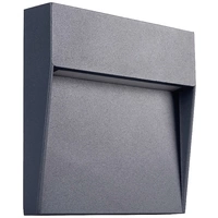 Kanlux Duli 33750 LED-Außenwandleuchte LED LED fest eingebaut 4W Anthrazit Kanlux Duli 33750 LED-Außenwandleuchte LED LED fest eingebaut 4W Anthrazit