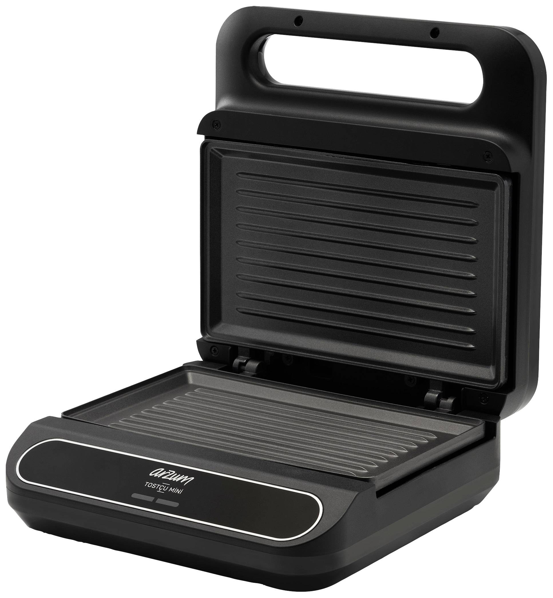 Arzum AR2052-S Sandwichmaker Antihaftbeschichtung Schwarz