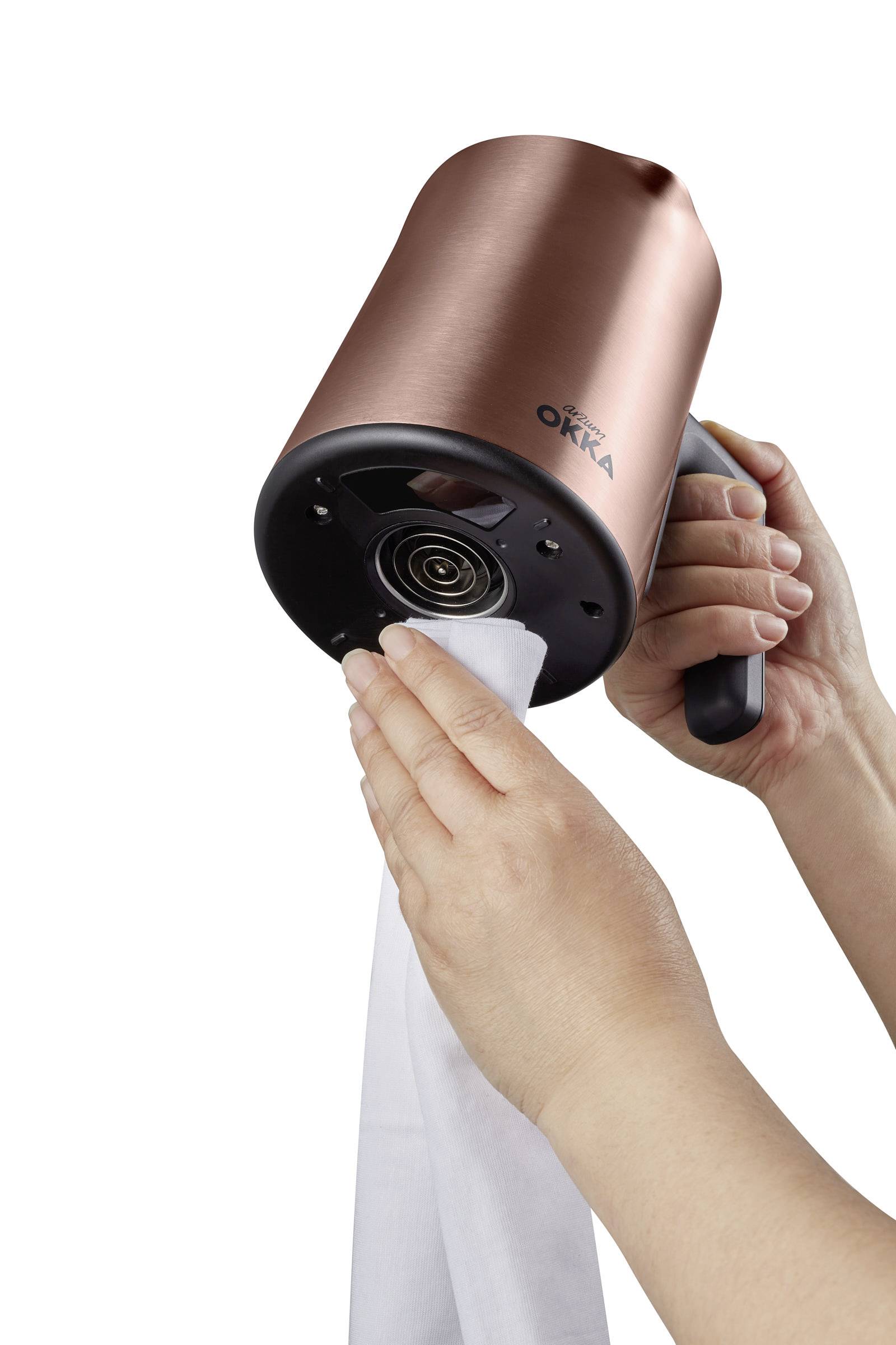 arzum OK0012-R Mokka-Kaffeemaschine Kupfer, Schwarz Fassungsvermögen Tassen=5